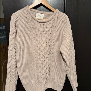 Oversized sweater